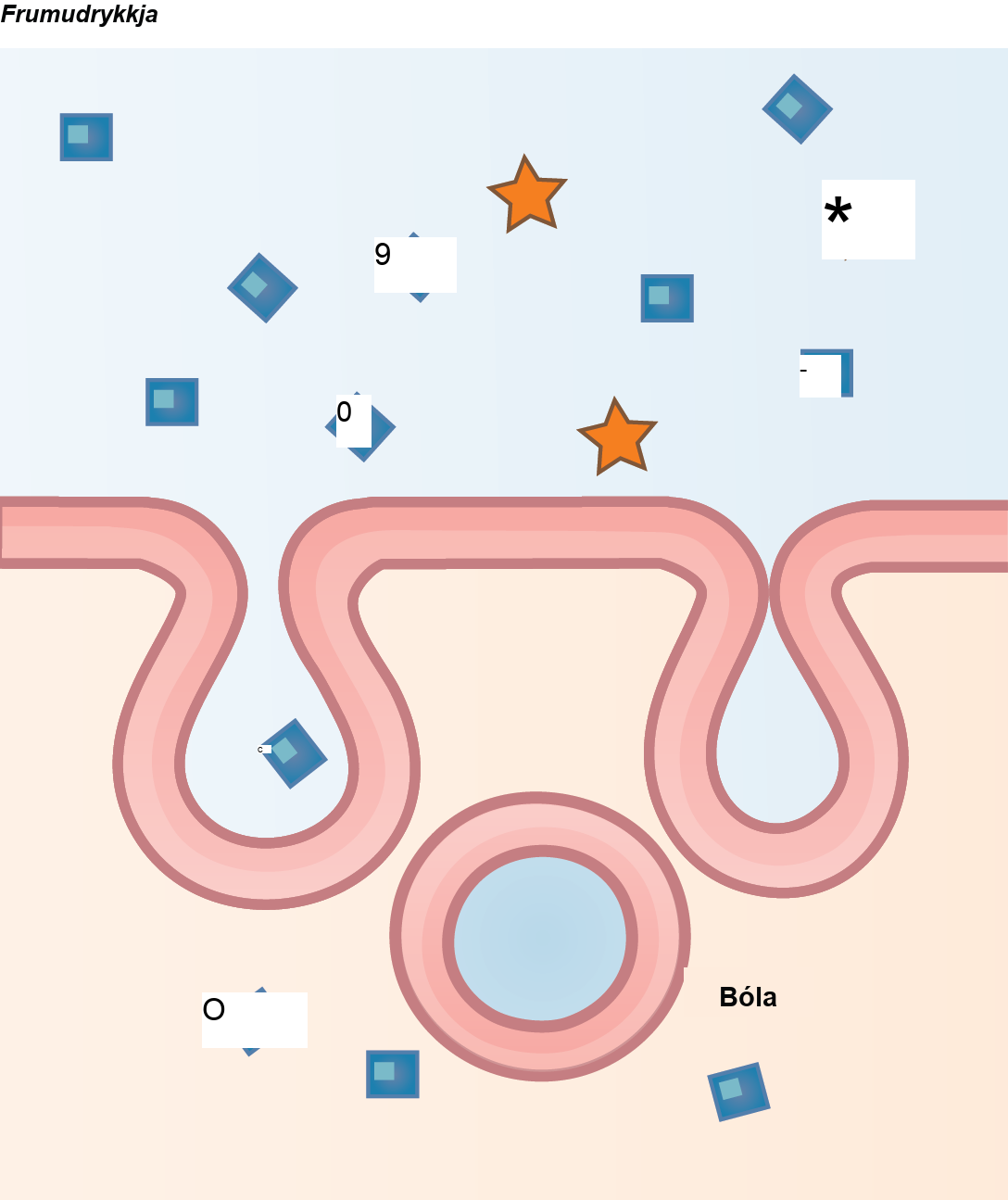 This illustration shows a plasma membrane forming a pocket around fluid in the extracellular fluid. The membrane subsequently engulfs the fluid, which becomes trapped in a vacuole.