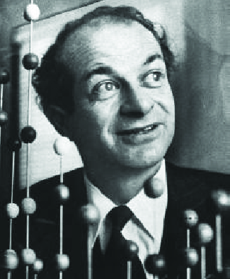 Ljósmynd af Linus Pauling er sýnd.