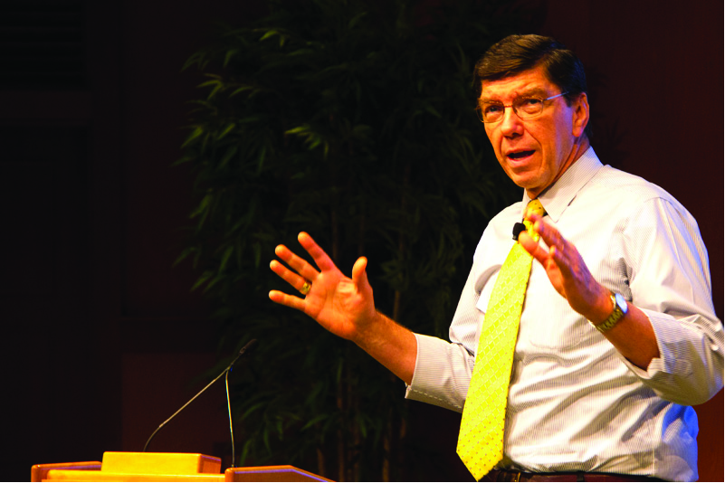 Ljósmynd af Clayton M. Christensen.