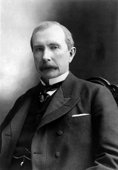 Ljósmynd af John D. Rockefeller.