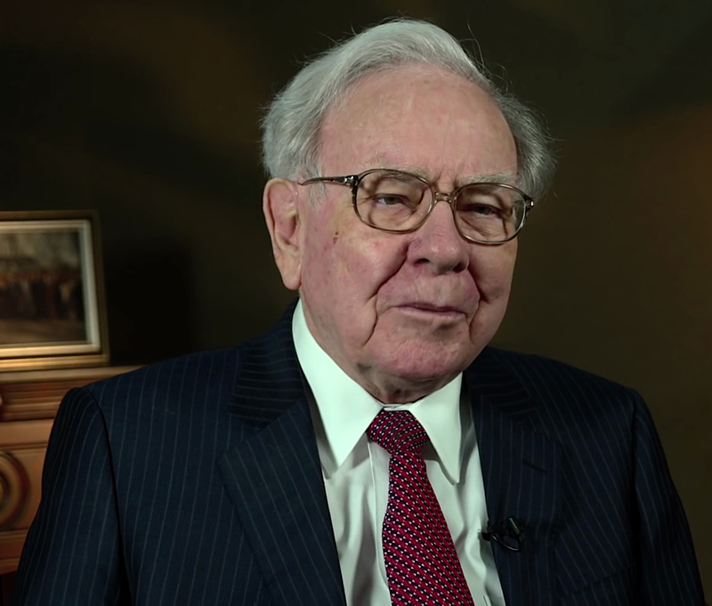 Portrettmynd af Warren Buffett.