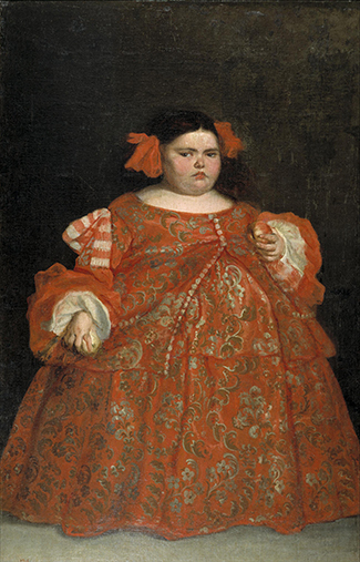 Málverk sýnir Eugenia Martínez Vallejo.